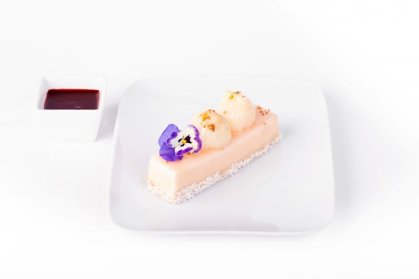Douceur Litchi sur Rocher Coco