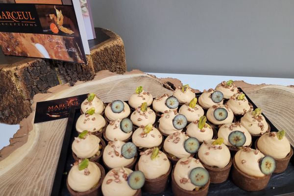 Les mini tartelettes au caramel beurre salé, et mendiants de fruits secs