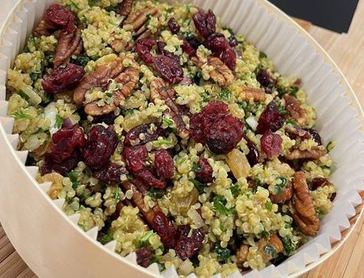 Salade Muesli de céréales aux cranberries