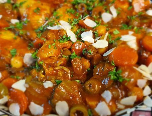 La salade Tajine de légumes au curcuma