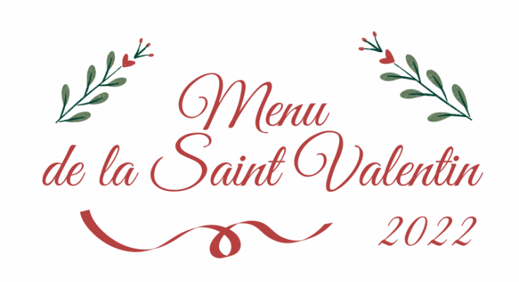 Le Menu de la Saint Valentin