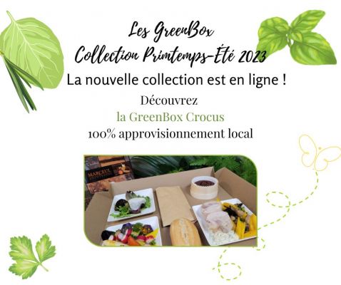 La carte des GreenBox Printemps-Eté est en ligne